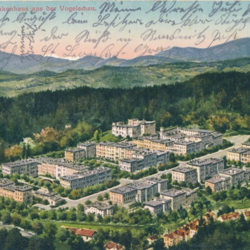 AK aus Graz Landeskrankenhaus Steiermark Ansichtskarte (18342)