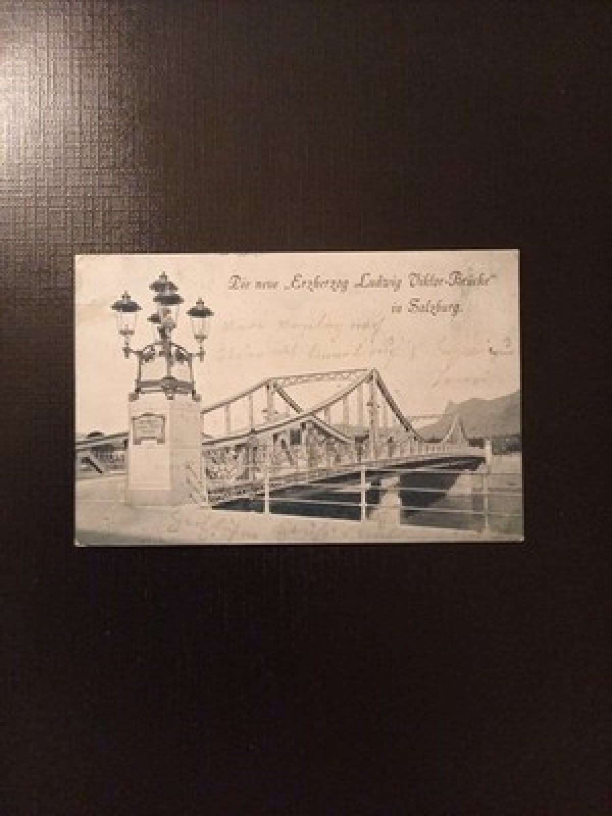 Erzherzog Ludwig Viktor Brücke Salzburg 600368A Gr