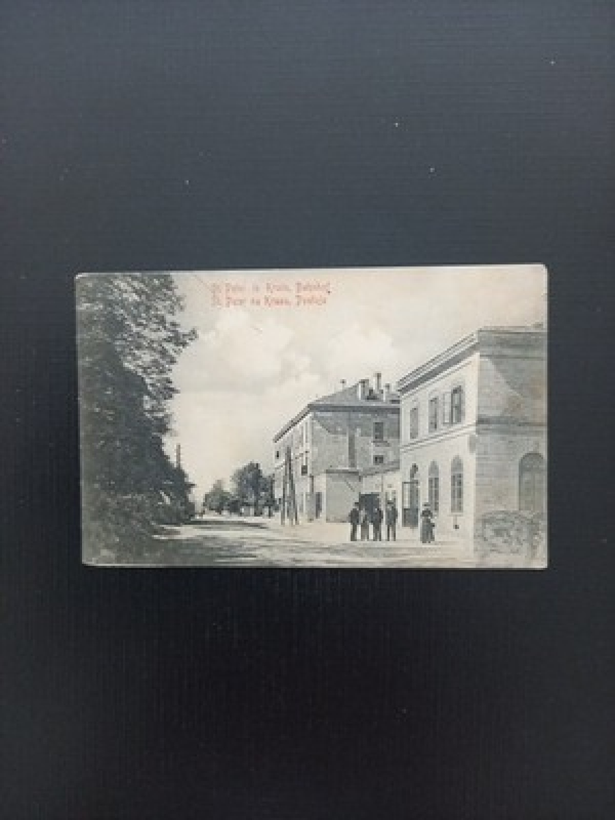 St Peter In Krain Bahnhof St. Peter na Krasu Slowenien AB0090 Gr