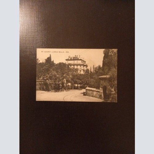 Alger Algier  L Hotel Kirsch AB0087 Gr