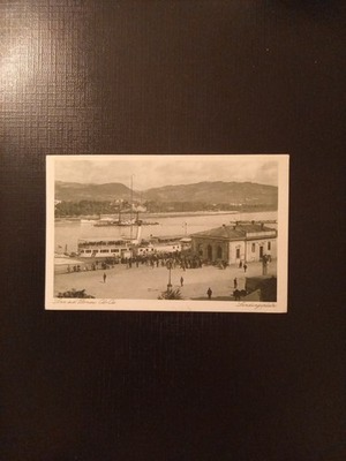 Linz an der Donau Landungsplatz Schiff Oberösterreich AB0085 Gr