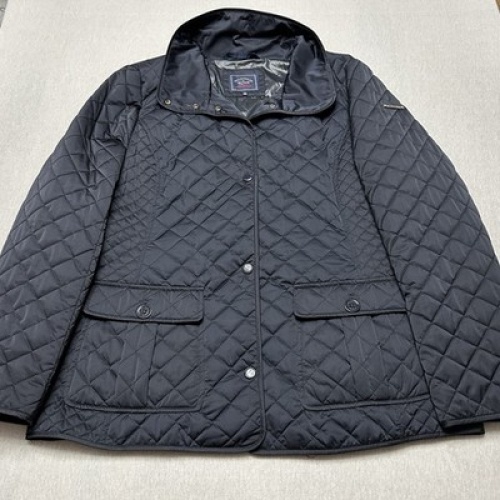 Paul & Shark Yachting Damen Steppjacke Schwarz Größe XXL Vintage 90s