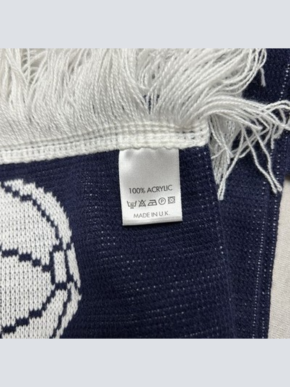 Original Tottenham Hotspur Fanschal – Spurs Navy/Weiß – Top Zustand