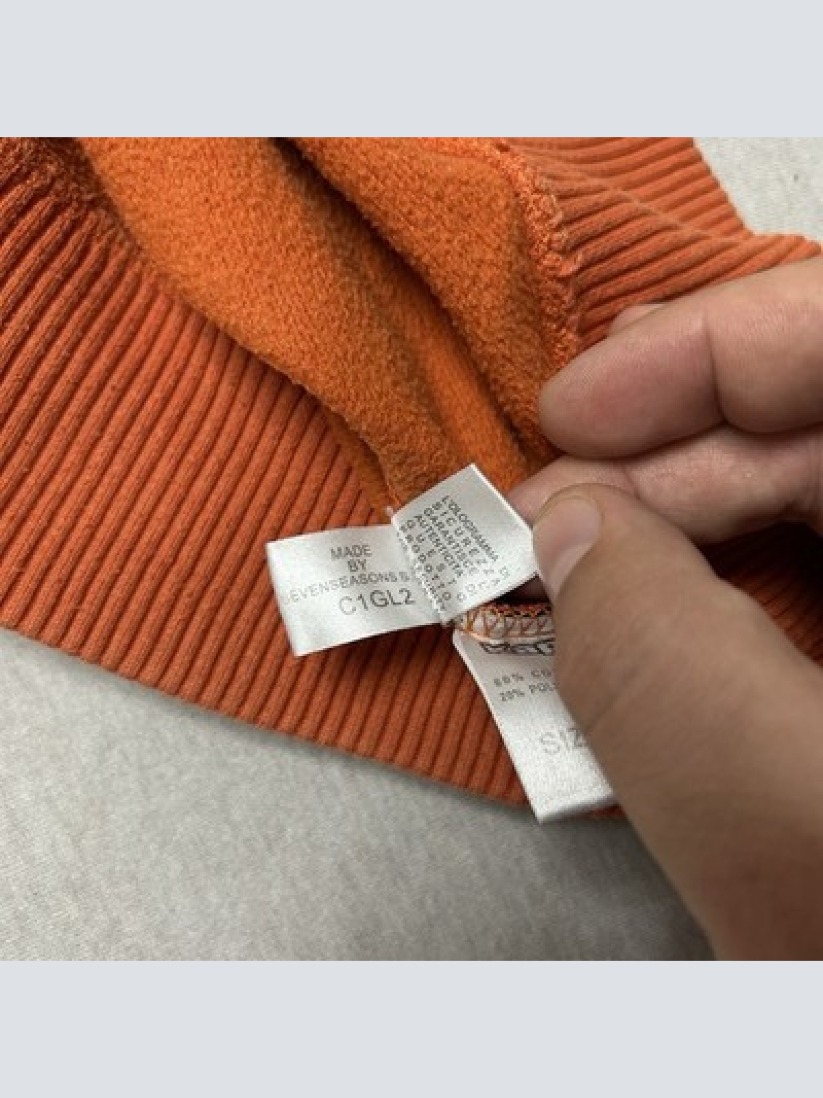 Vintage KAPPA Sweatshirt XL Orange - 90er/Y2K - Crewneck Retro Sport Logo