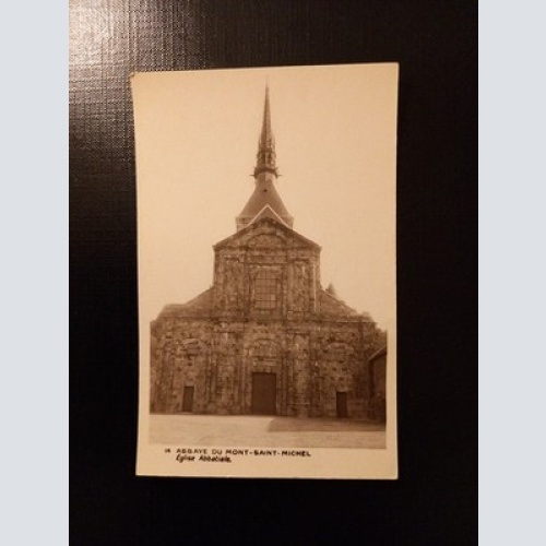 Abbaye Du Mont Saint Michel Frankreich Gr