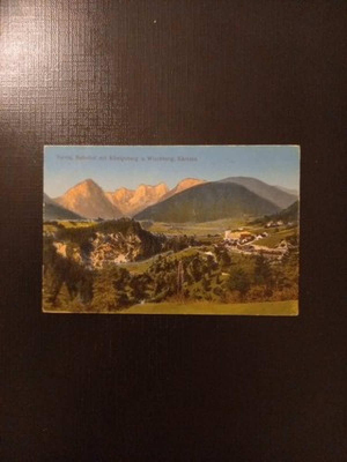 Tarvis Bahnhof Italien Gr