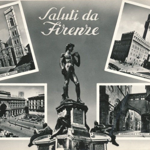 AK aus Firenze Italien Ansichtskarte (18492)