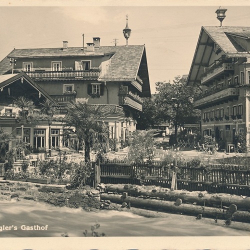 AK aus Kaprun Orglers Gasthof Salzburg Ansichtskarte (18506)