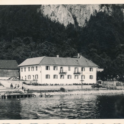 AK aus Gmunden mit Gasthof Hoisn Oberösterreich Ansichtskarte (18517)