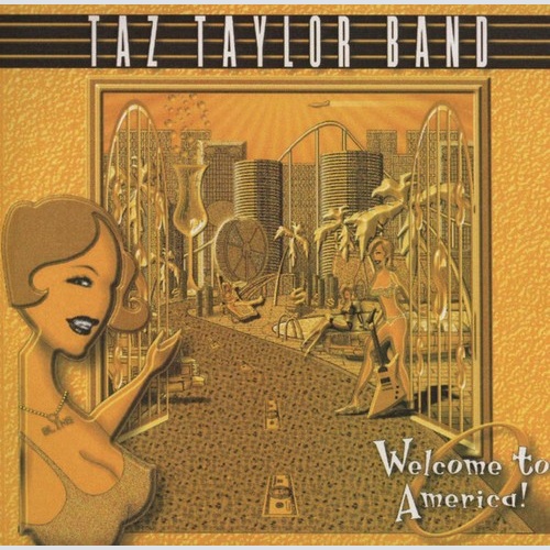 CD, Album, Promo Taz Taylor Band - Welcome To America!