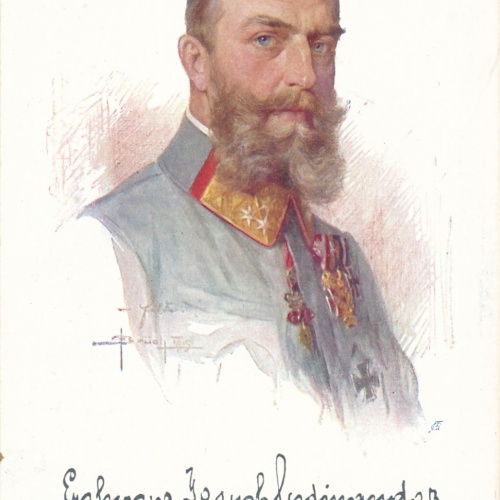 AK Militaria von Josef Ferdinand von Österreich Ansichtskarte (18459)