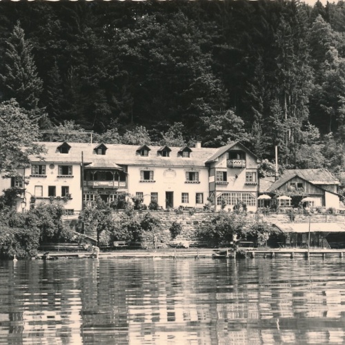 AK aus Seeboden mit Pension Ploni Kärnten Ansichtskarte (18416)