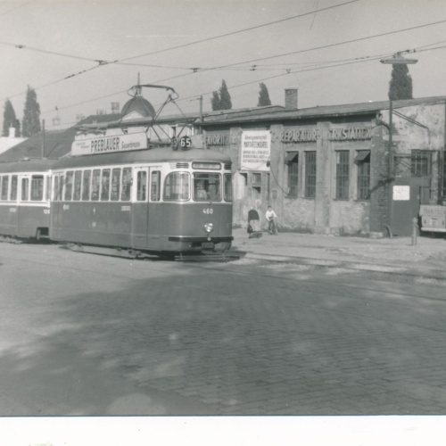 AK aus Wien Strassenbahn Triesterstrasse Ansichtskarte (18388)