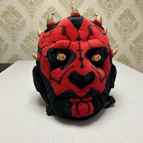Vintage Star Wars Darth Maul Rucksack (1999) – Episode 1 – Sammlerstück – Plüsch