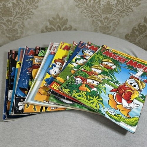 Disney Micky Maus Magazin 13Stk. aus 2015 gemischt siehe Fotos - guter Zustand