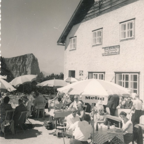 AK vom Feuerkogel mit Haus Edelweiss Oberösterreich Ansichtskarte (18522)