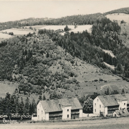 AK aus Leoben Jugendheim Tollinghöhe Steiermark Ansichtskarte (18533)