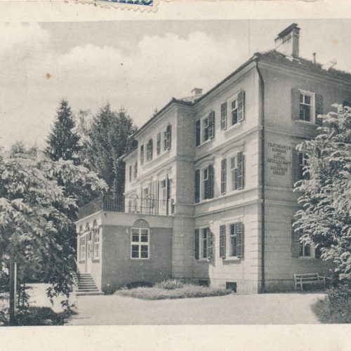 AK aus Gleichenberg Staatsbeamten Kurhaus Steiermark Ansichtskarte (18559)