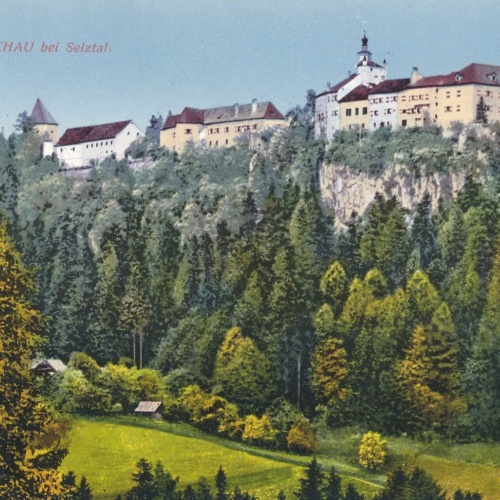 AK vom Schloß Strechau im Selztal Steiermark Ansichtskarte (18565)