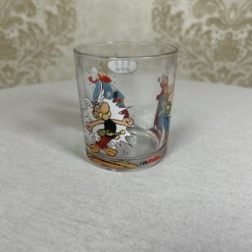 Nutella Glas 1995 Asterix & Obelix Goscinny-Uderzo Sammelglas 200ml
