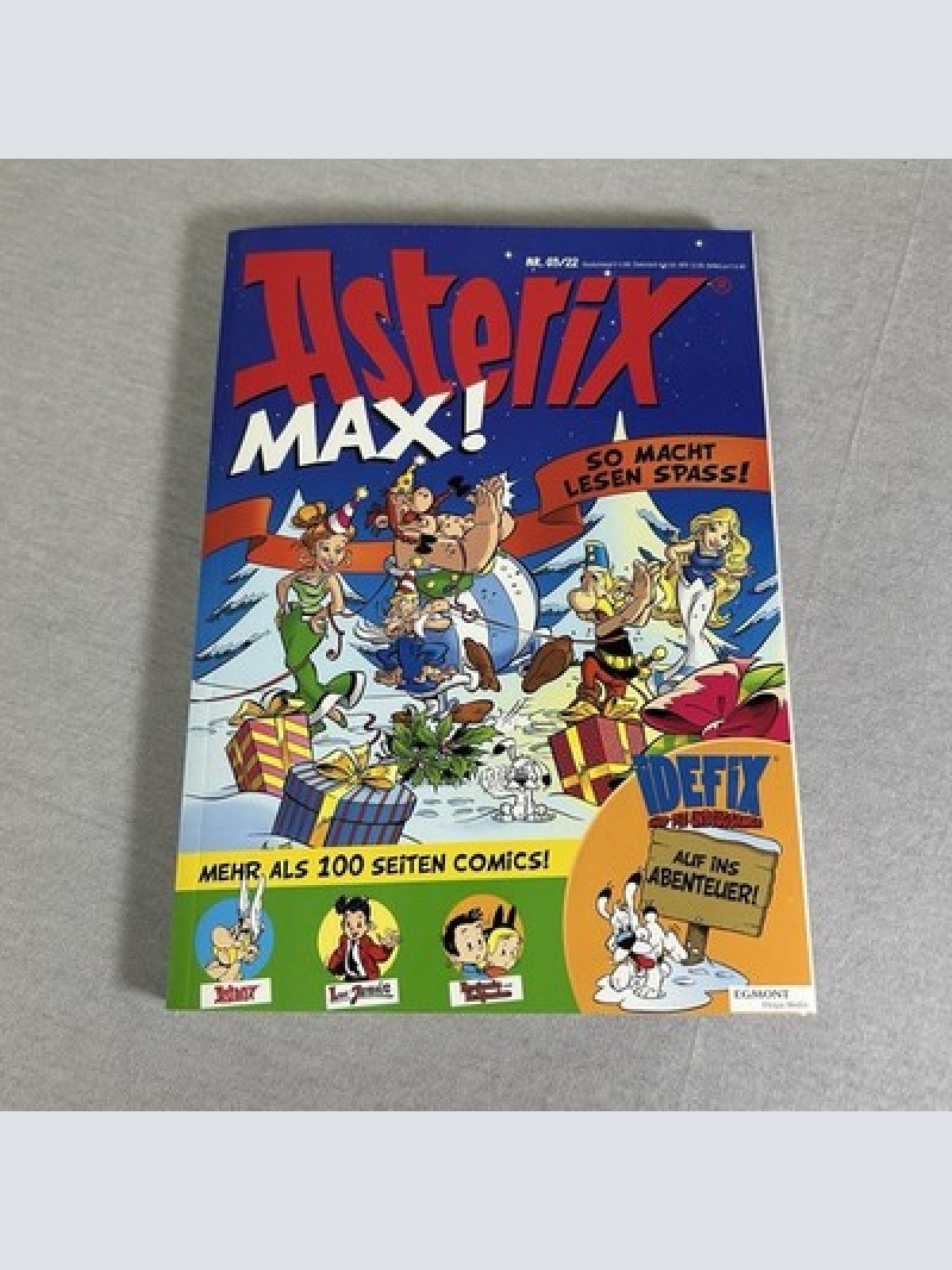 Asterix MAX! Nr 03/22 EGMONT Ehapa Media Neuwertig Asterix & Obelix Deutsch
