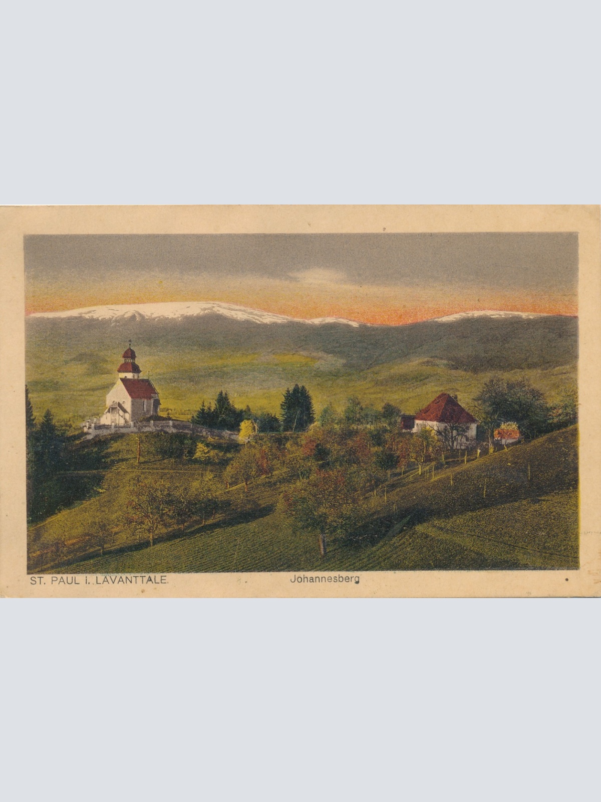 AK aus St. Pauli im Lavanttale Johannesberg Kärnten Ansichtskarte (18586)