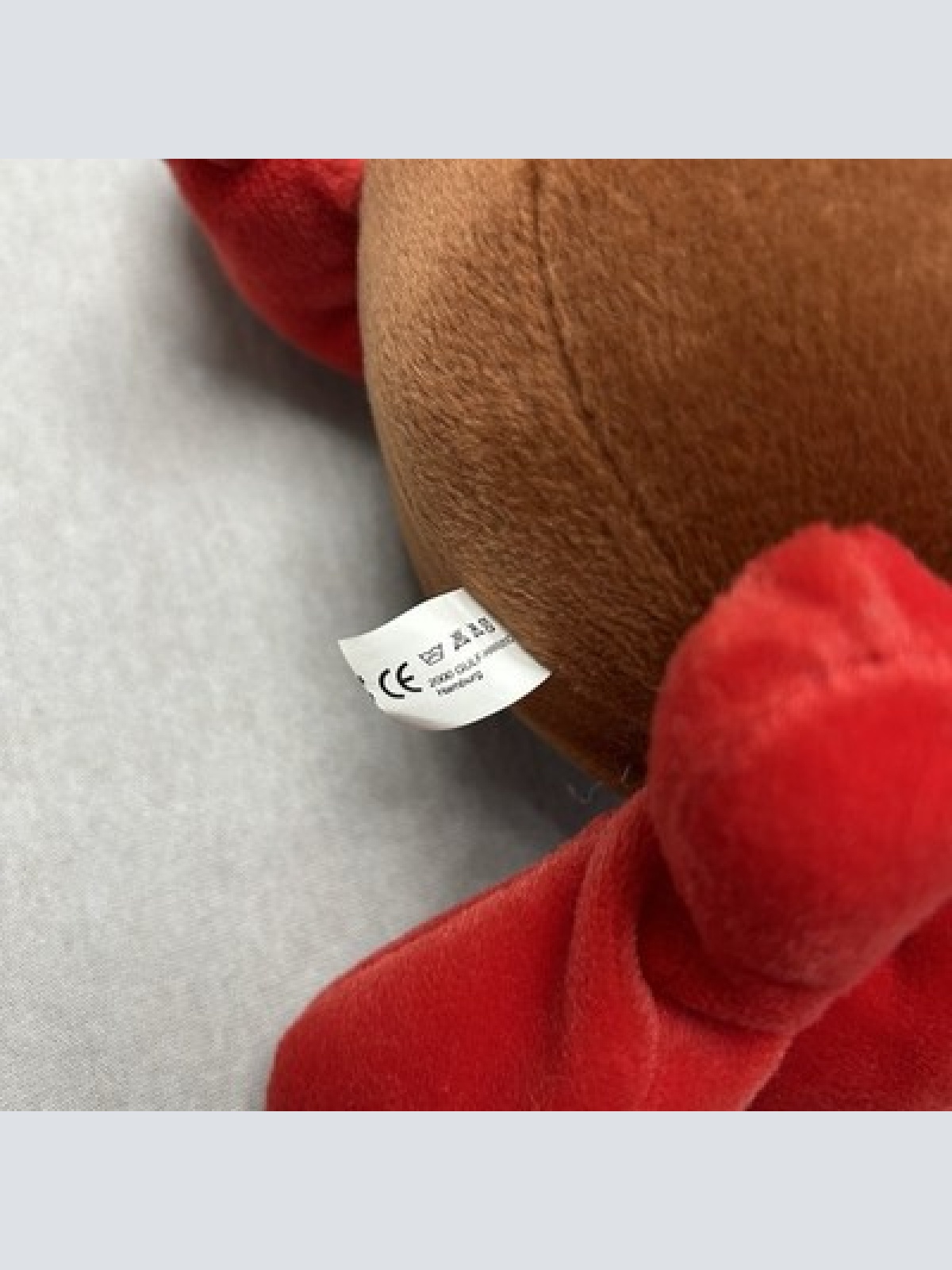 Vintage Saeco Maskottchen Kaffeebohne Selten Plüsch Werbefigur ca. 20cm TOP