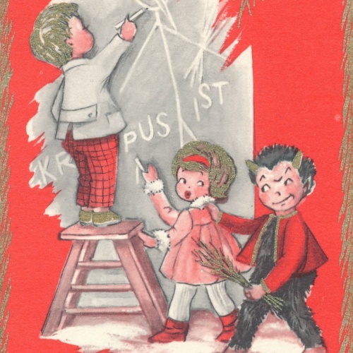 AK gruß vom Krampus Ansichtskarte (18637)