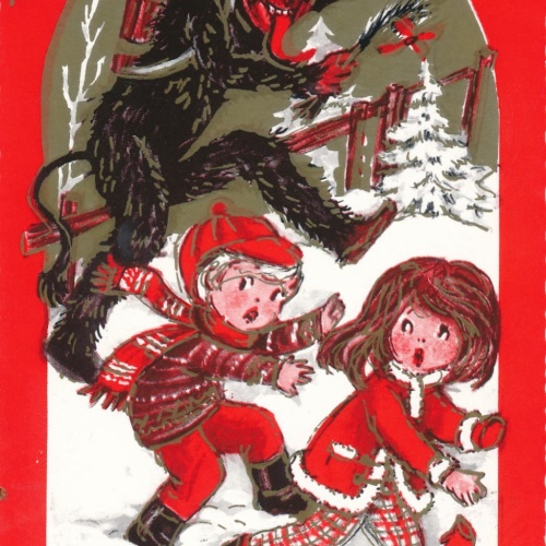 AK gruß vom Krampus Ansichtskarte (18638)