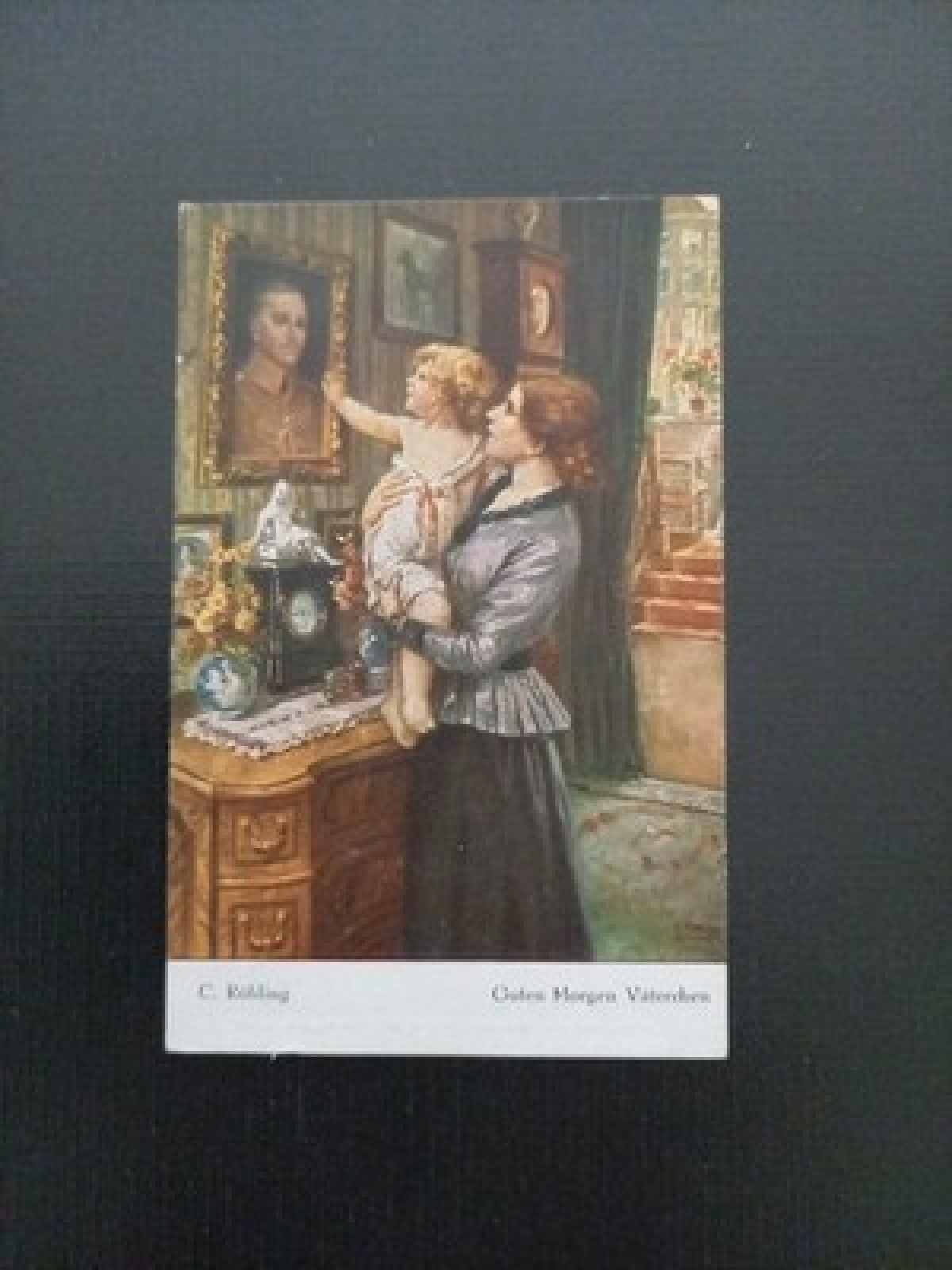 Röhling Guten Morgen Väterchen Mutter Mit Kind 180063 Gr