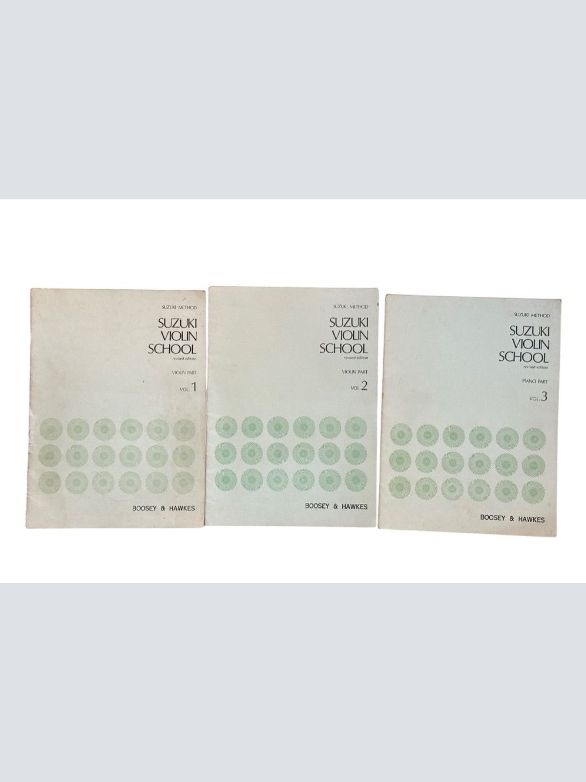 Suzuki Method: Suzuki Violin School revised edition: 3 Volumes