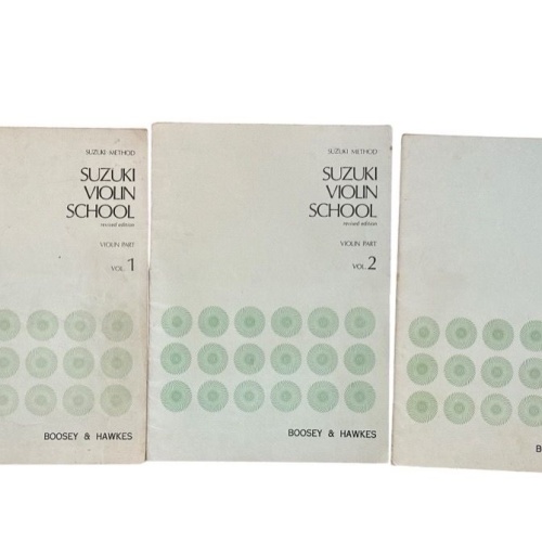 Suzuki Method: Suzuki Violin School revised edition: 3 Volumes