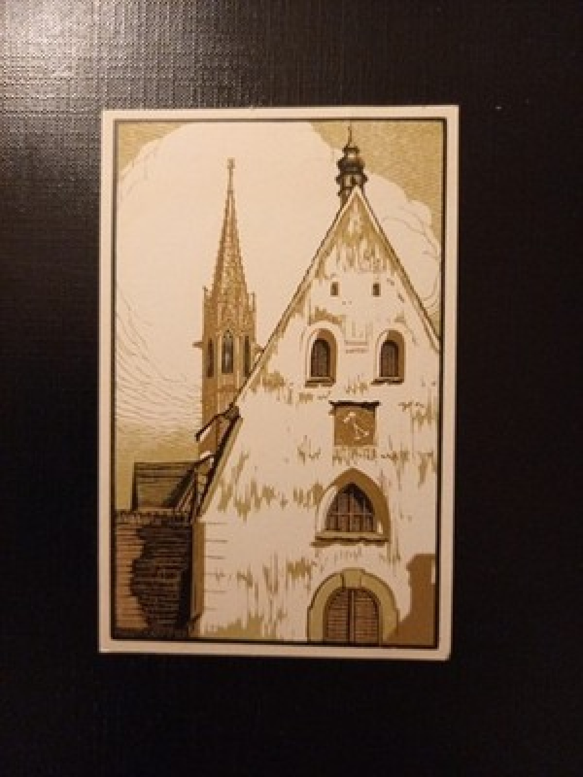 Klosterkirche Mit Turm Gr