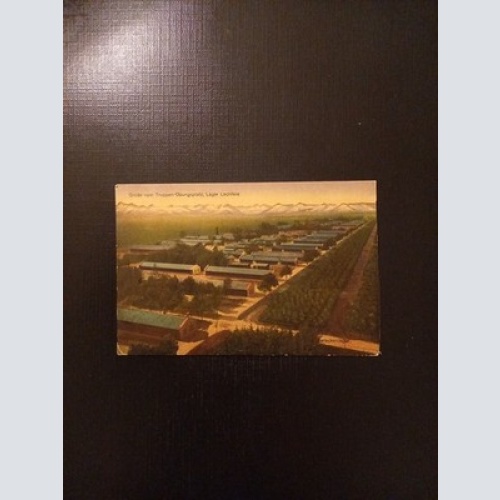 Truppen Übungsplatz Lager Lechfeld Gr