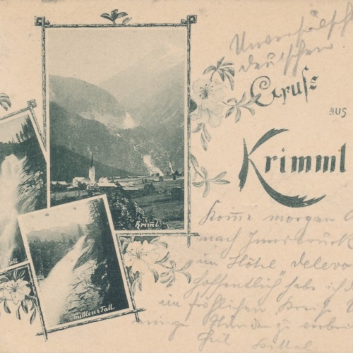 AK aus Krimml Salzburg Ansichtskarte (18510)