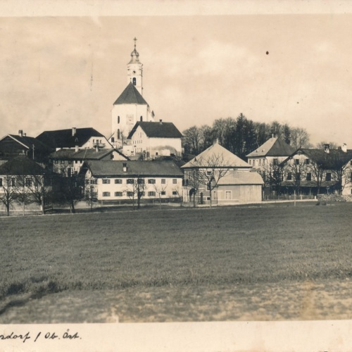 AK aus Moosdorf mit Kind Oberösterreich Ansichtskarte (18520)