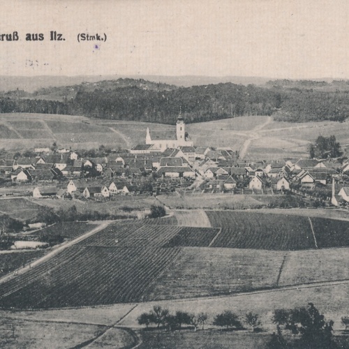 AK gruß aus Ilz Steiermark Ansichtskarte (18540)