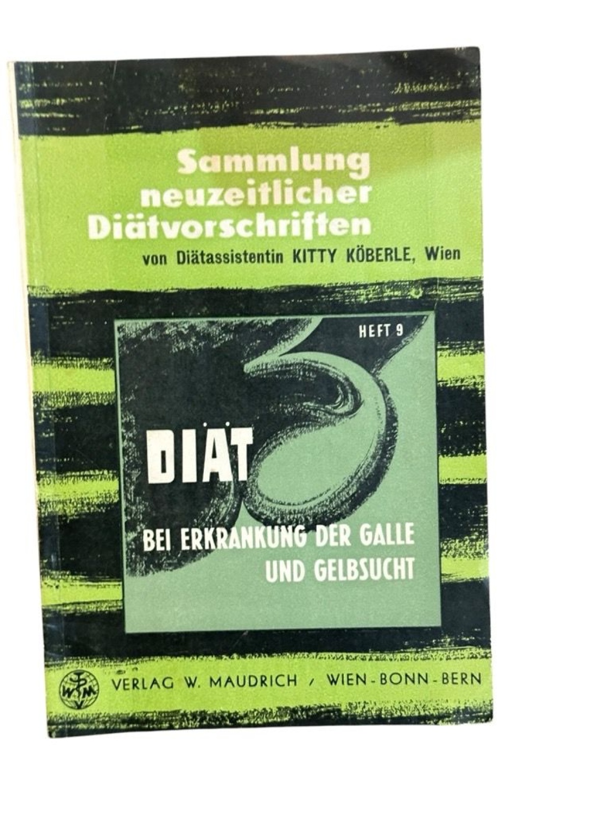 Sammlung neuzeitlicher Diätvorschriften von Diätassistentin Kitty Köberle, Wien,