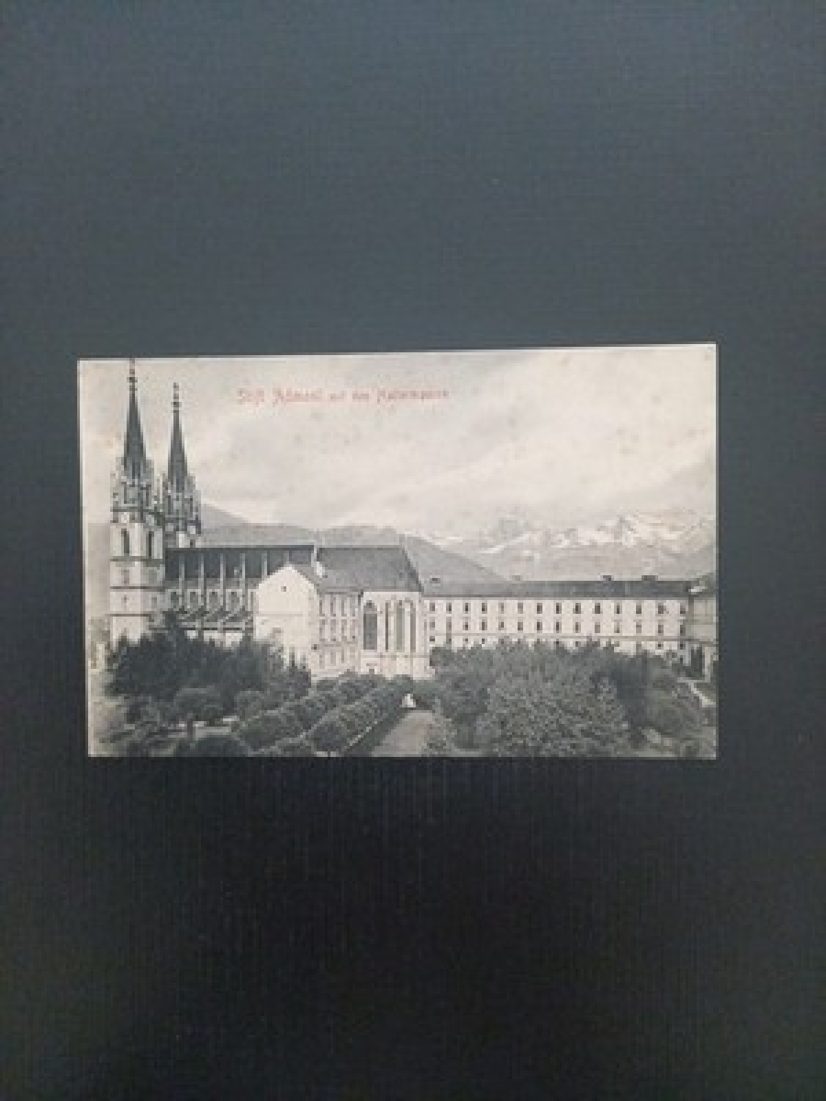 Admont Mit Hallermauern Gr