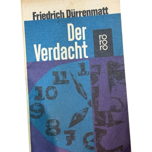 Der Verdacht Roman Dürrenmatt, Friedrich: