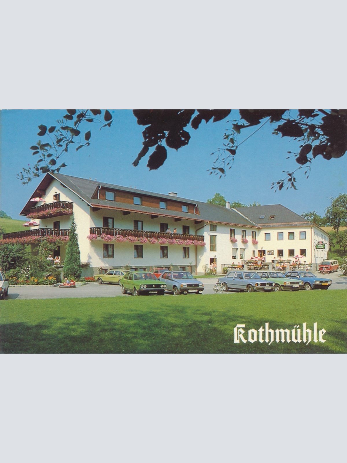 AK aus Neuhofen ad.Ybbs mit Pension Kothmühle NÖ Ansichtskarte (18665)