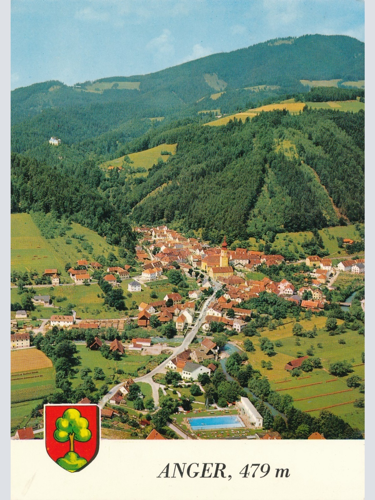 AK aus Anger Steiermark Ansichtskarte (18678)