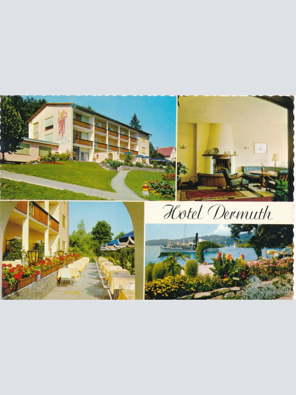 AK aus Klagenfurt Gasthof und Hotel Otto Dermuth Kärnten Ansichtskarte (18696)