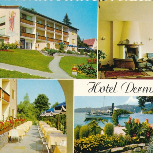 AK aus Klagenfurt Gasthof und Hotel Otto Dermuth Kärnten Ansichtskarte (18696)