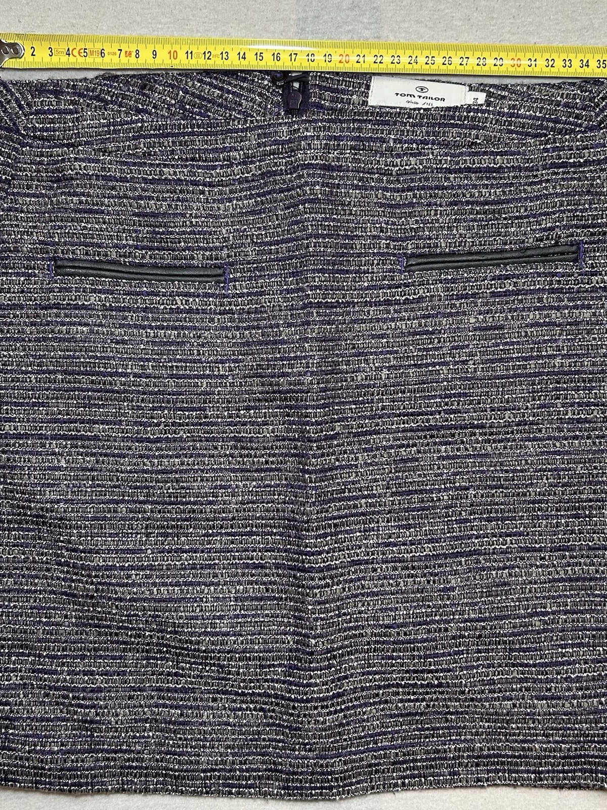 Tom Tailor Rock Damen Damenrock Gr. EU 34 XS Lila/Violett