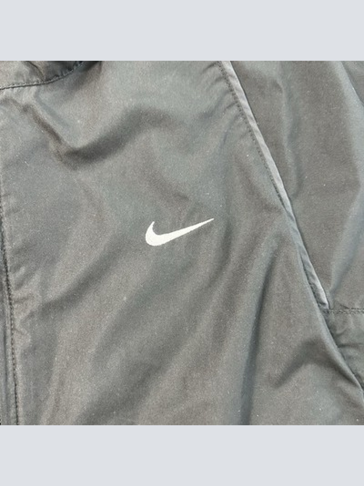 Nike x Swatch Vintage Windbreaker Trainingsjacke Clima-Fit Größe S Schwarz