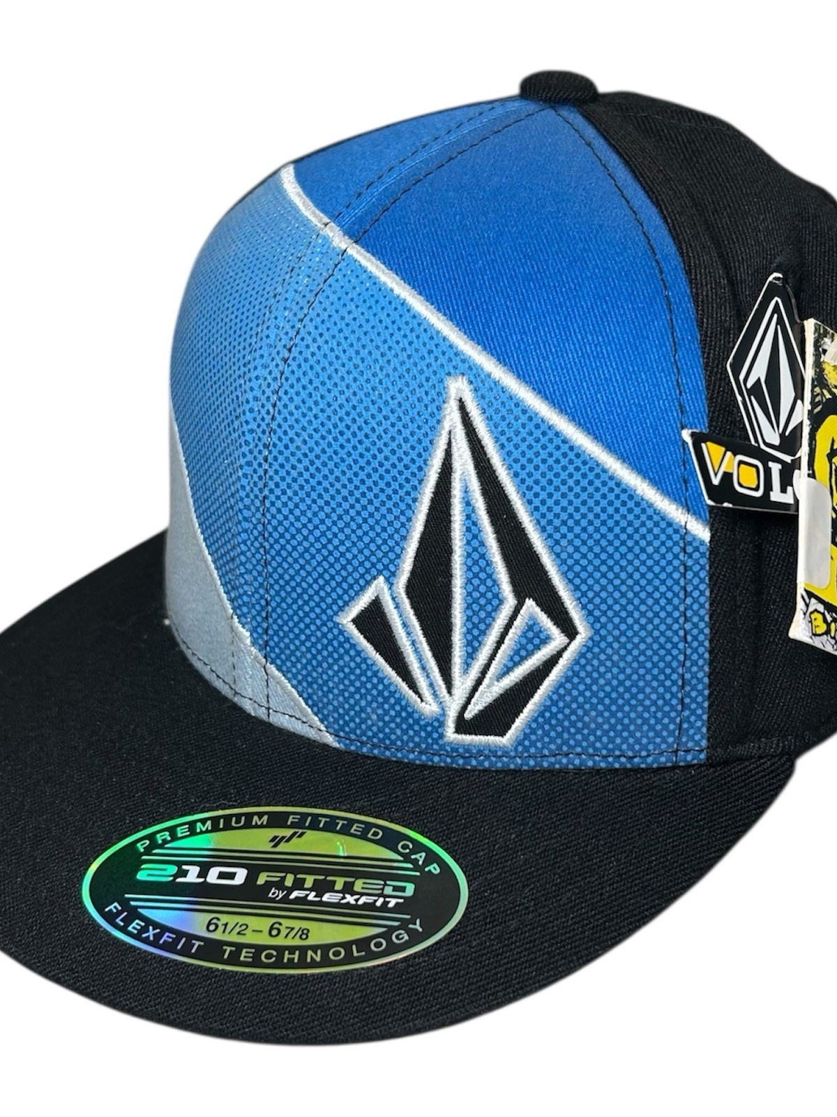 Volcom Kappe | NEU | Kids Größe 6 1/2 - 6 7/8 | Skateboard | Blau, Schwarz, Weiß