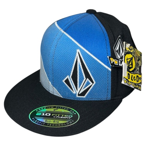 Volcom Kappe | NEU | Kids Größe 6 1/2 - 6 7/8 | Skateboard | Blau, Schwarz, Weiß