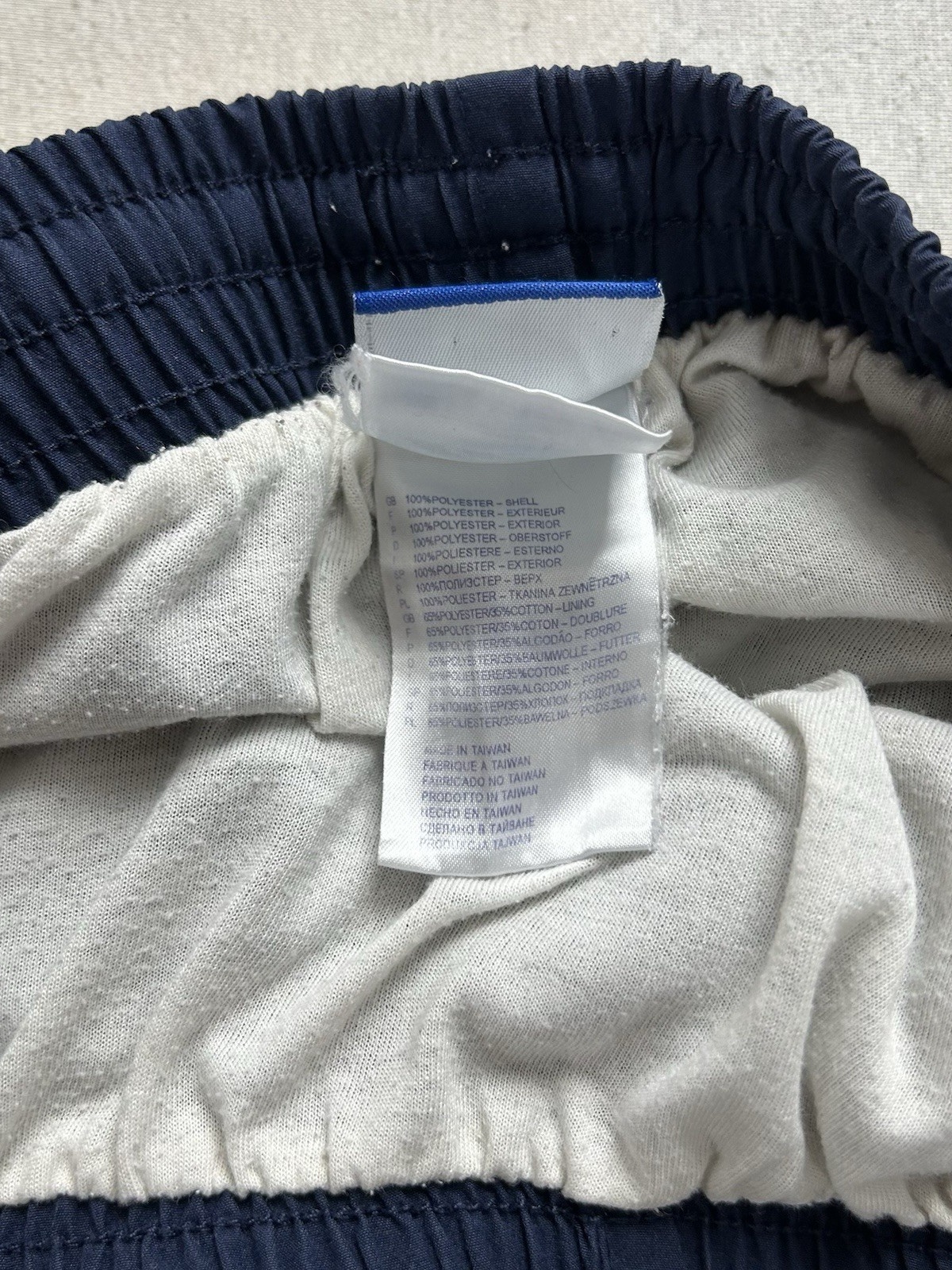 Reebok Vintage Shorts | Logo gestickt | Größe L | Blau | Maße auf den Fotos