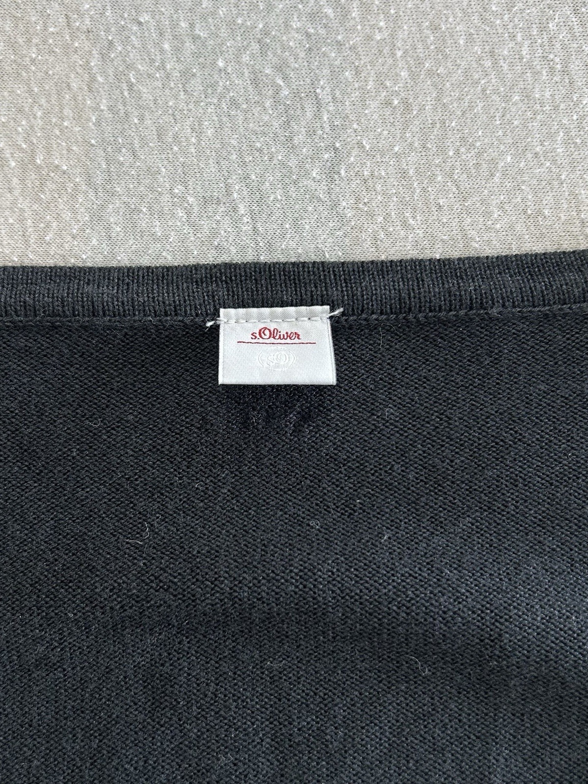 S. Oliver Feinstrick Pullover Damen | Größe 40 | Schwarz